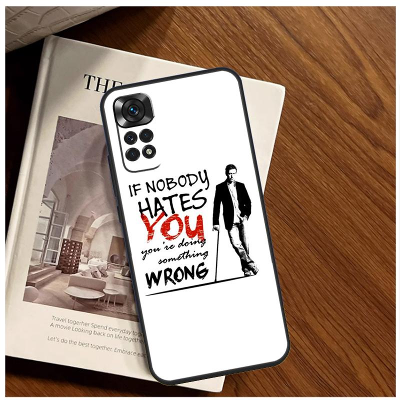 Чехол Dr House Для Xiaomi Redmi Note 13 Pro 8 9 10 11 12 Pro 12S 11S 10S Redmi 12 10C 12C 13C Coque