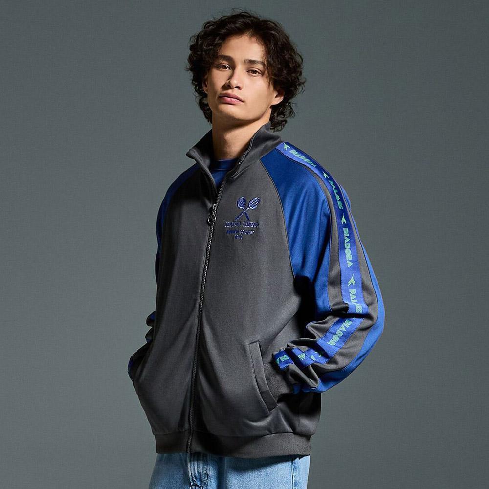 Diadora [Diadora By Palmes] Куртка-трексуит Legacy Серая