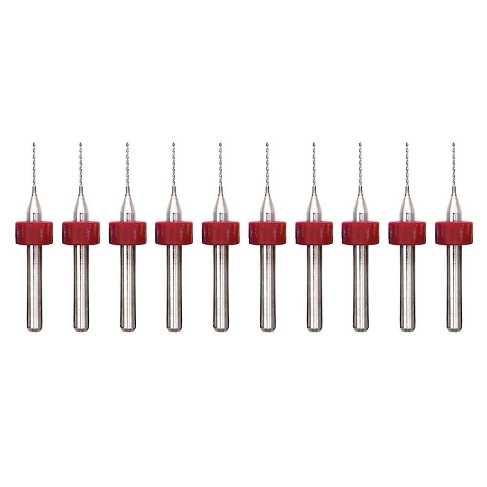 Для печатных плат с ЧПУ сплав вольфрамовая сталь карбид сверла 0.1мм-1.0мм мини PCB сверло