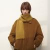 MORE OR LESS Cashmere Knit Muffler - Olive