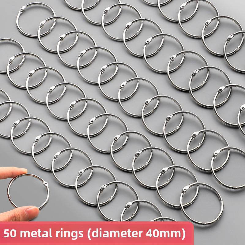 Держатель для карточек с отрывными листами, кольца для переплета, катушка для книг с железными кольцами