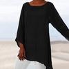 Women's Tops  Tops  Loose  Casual  Tunicsforwomen  Loose T-shirt  Fashion