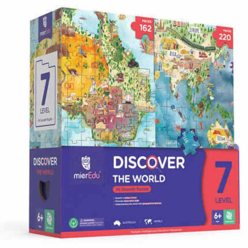 Level 1 2 3 4 5 6 7 Learning Puzzle, Four SeasonsIPromotes Observation Logical ThinkingIClassic Children's Puzzle Toy Set with 2 Puzzle Boxes