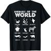 Футболка Животные Мира, Смешная футболка с животными