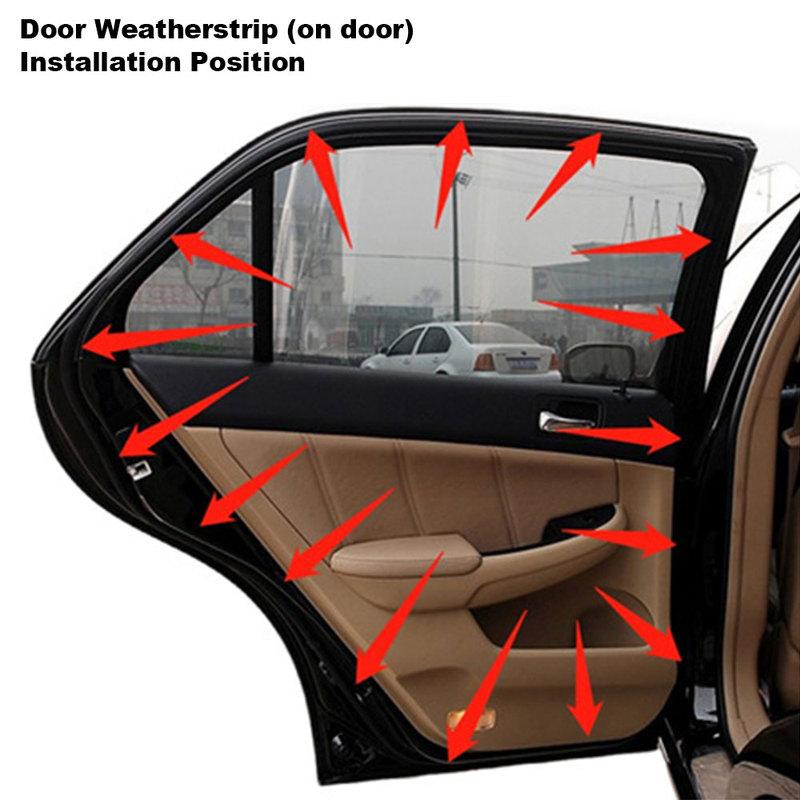 Уплотнитель дверной проем передней левой двери 72350-TA5-A02 для Honda Accord Sedan 2008-2012