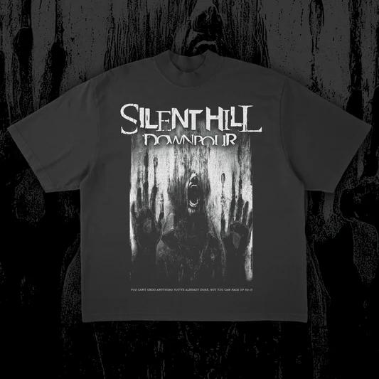 Футболка Классическая Игра Silent Hill Летняя Повседневная Оверсайз Yk Хип-Хоп Короткий Рукав Унисекс Женская Одежда Футболка