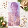 romance Soft Beach Towel Stylish Beach Pool Towel for Summer Seaside Vacation Travel