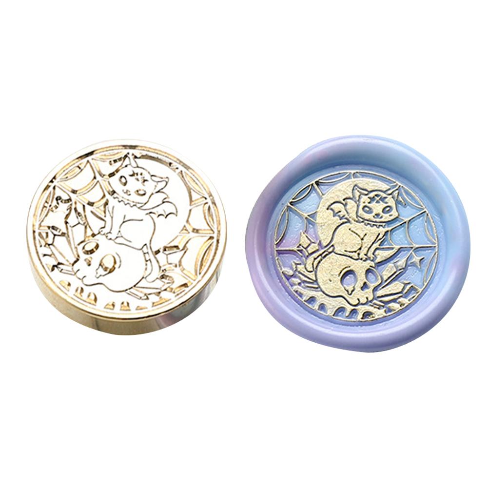 Великобритания, медная головка специальной формы, классическая винтажная восковая головка для штампа для подарка, скрапбукинга