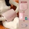 Waist-Protecting Hot Water Bag, Rechargeable Explosion-Proof Warm Water Bag, Electric Heating Pad, Thermal Pad for Sleeping in Bed, Foot Warmer