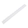 Paper Tearing Ruler Plastic Double Sided Deckle Edge Ruler for Crafting Activities