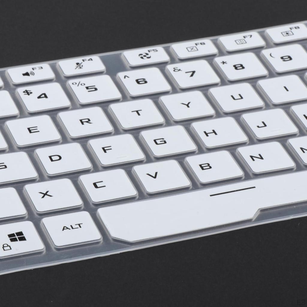 Универсальная защитная пленка для клавиатуры для ноутбуков ASUS TUF Gaming A15, аксессуары черного цвета 