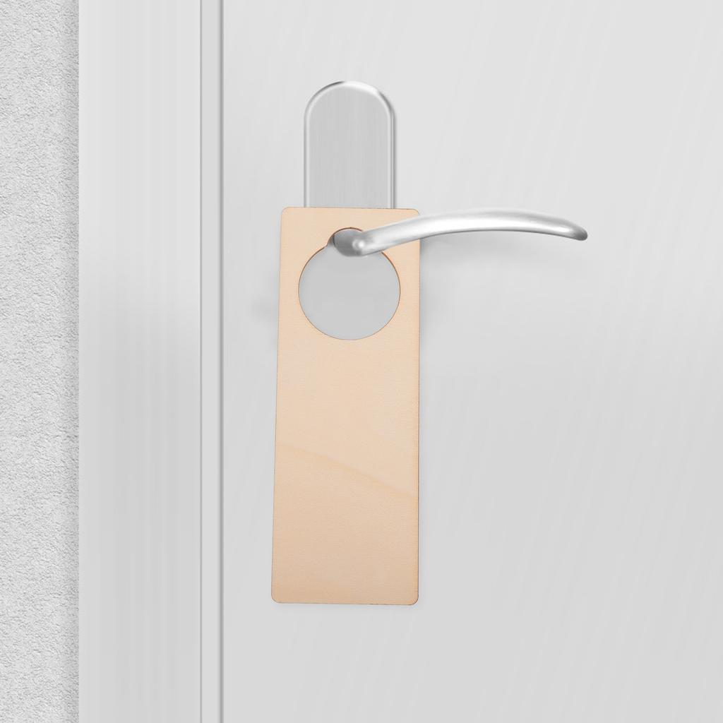 10 шт. Деревянные незаконченные пустые дверные ручки-вешалки DIY подвесная дверная вывеска картина табличка для дома спальня отель