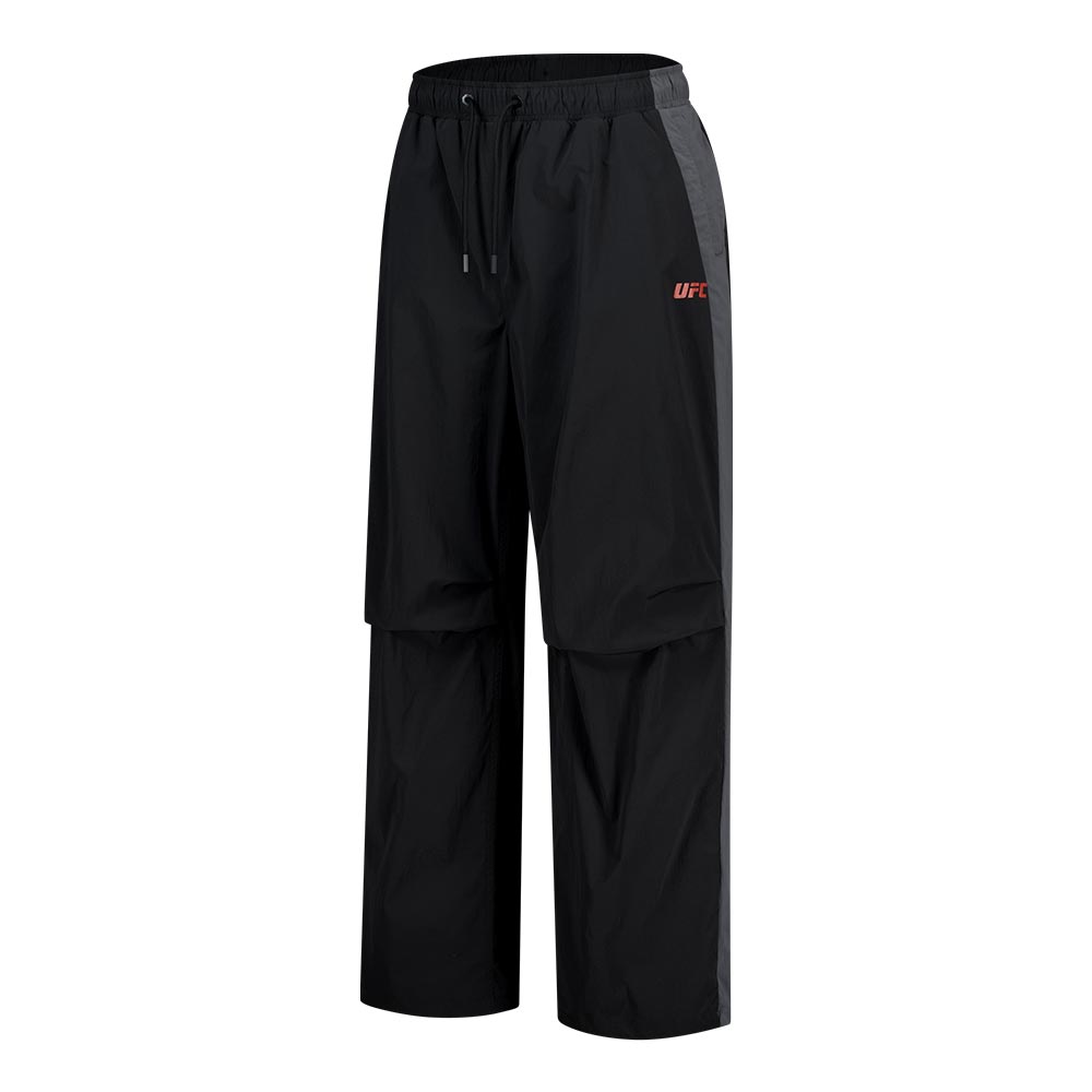 UFC SPORT Ufc Fight Block Relaxed Fit Parachute Pants Black U2Lpw2301Bk