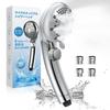 Micro Nano Bubble Shower Head Innovative Model Ultra Small Bubble Up To Water Increased Pressure Water Saving Shower Head Water Stop Handheld Ultra