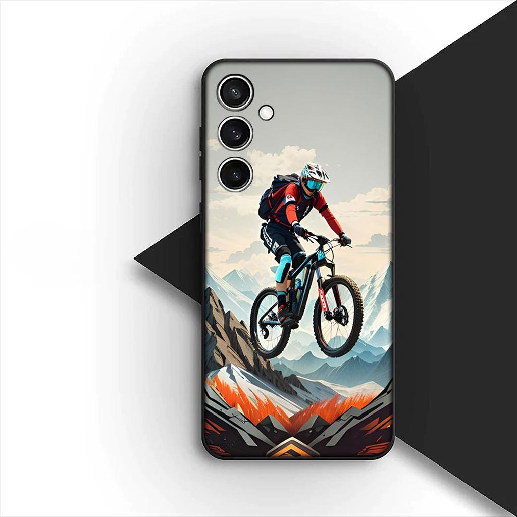 Чехол для Apple iPhone 17 Pro XS Max Air 6 7 8 Plus 5 + SE 2022 SE2 16E 8+ Корпус Чехол для телефона Горный велосипед Автомобиль Велоспорт Искусство