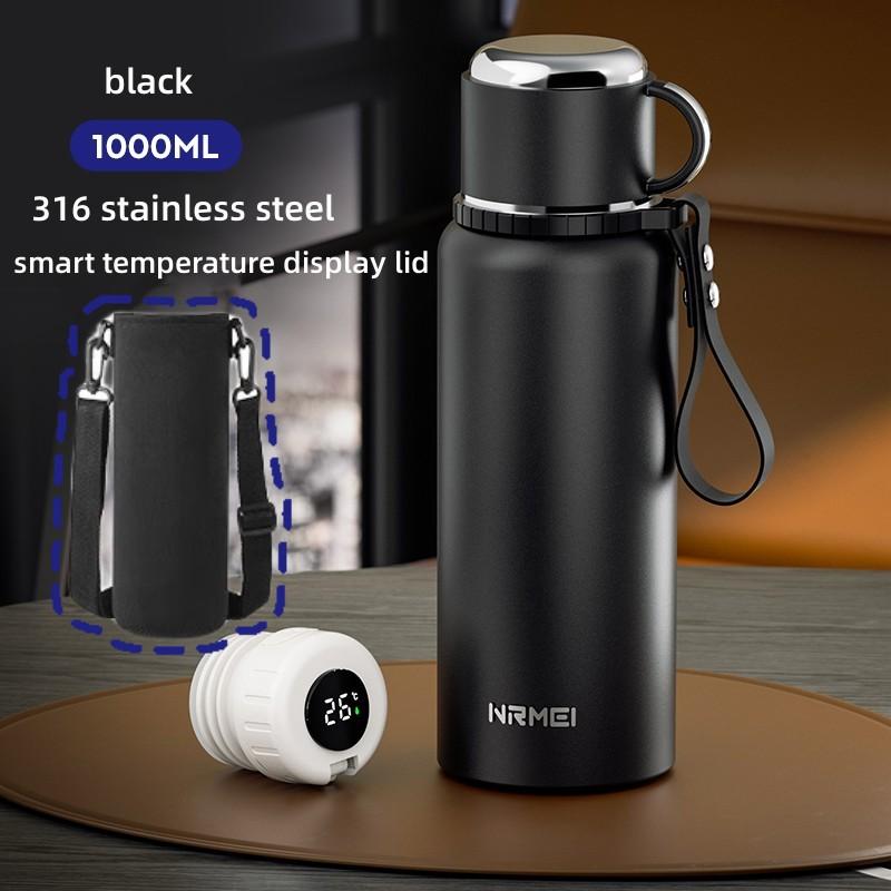 2L Термос из нержавеющей стали для горячего кофе Вакуумная термобутылка для воды Изолированная чашка Термосы с двойными стенками для путешествий