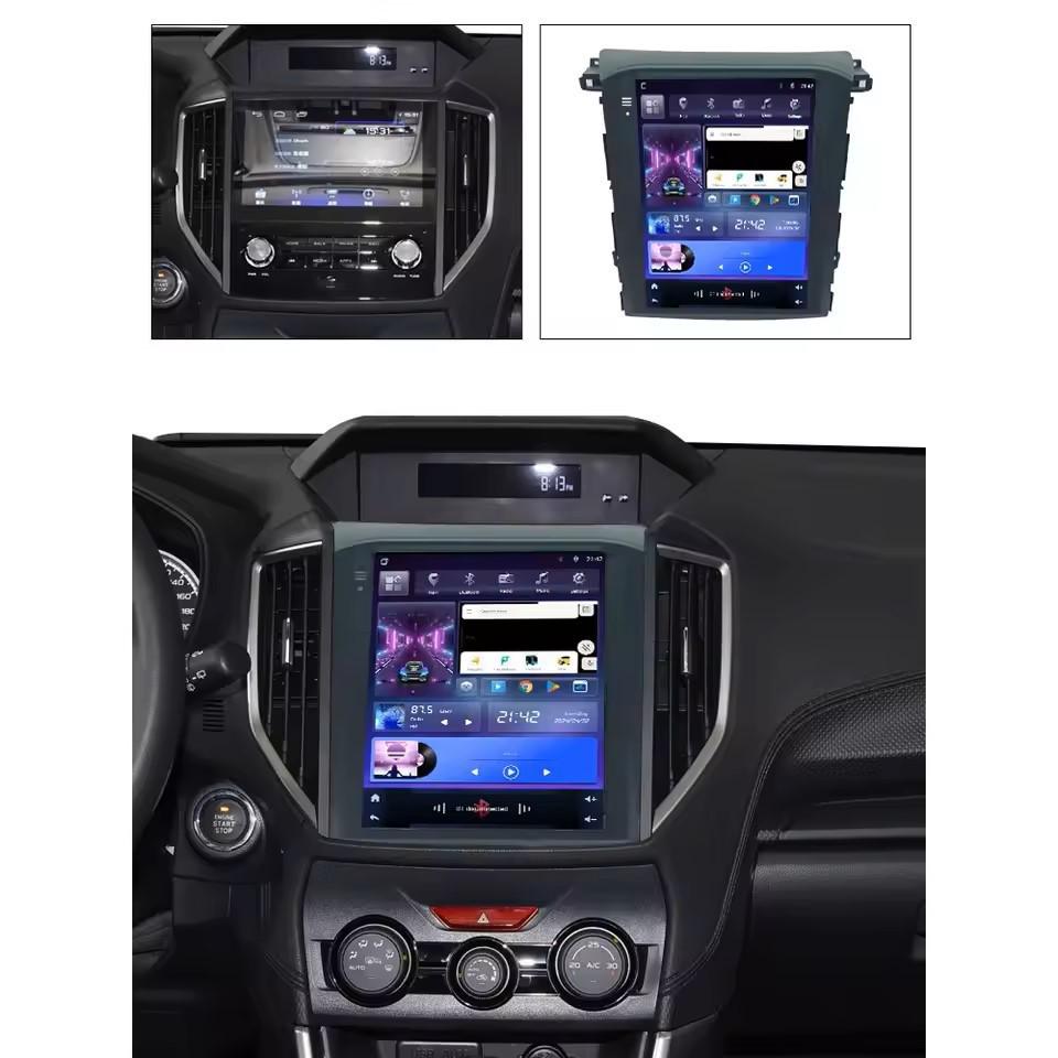 Subaru Forester 5-го поколения (18-21) Система навигации Android и HD CarPlay с камерой заднего вида
