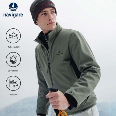 Men's Fleece-Lined Outdoor 3-Proof Jacket