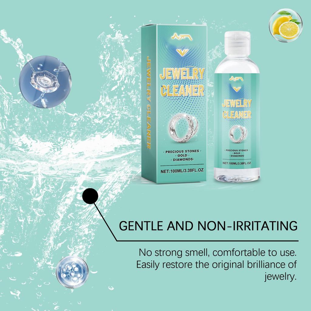 Чистящее средство для ювелирных изделий, бусины для ухода за ювелирными изделиями, чистящее средство для ухода, бриллиантовый жемчуг, средство для удаления металла, 100 мл