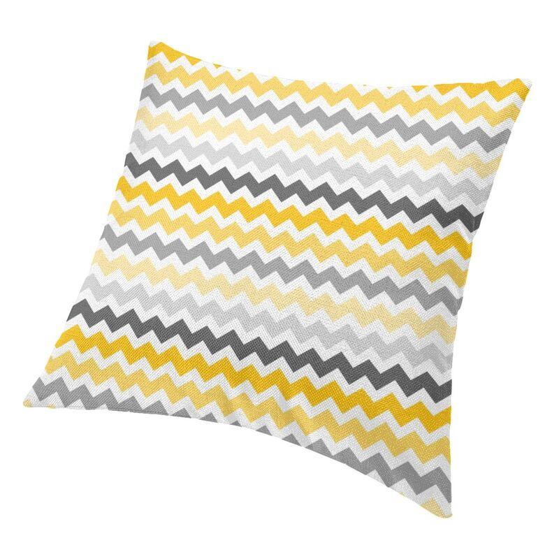 Пледы на подушки с геометрическим зигзагообразным шевронным узором, домашние декоративные чехлы для подушек с абстрактной геометрией, квадратные наволочки для дивана и автомобиля