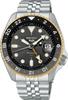 SEIKO 5 SPORTS SKX Sports Style GMT Model Automatic Mechanical Watch Men's Made In Japan SSK021 Gold Bezel Overseas Model