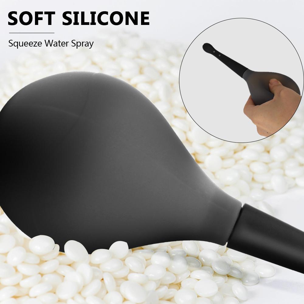 Контейнер для клизмы Инструмент для здоровья и гигиены Секс-игрушки для женщины/мужчины Дизайн с шариком Наконечник Насадка Заглушка Промывание толстой кишки Очиститель влагалища и ануса