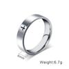 6mm 8mm Stainless Steel Cross Ring Christian Jesus Christ Lord Prayer For Men And Women