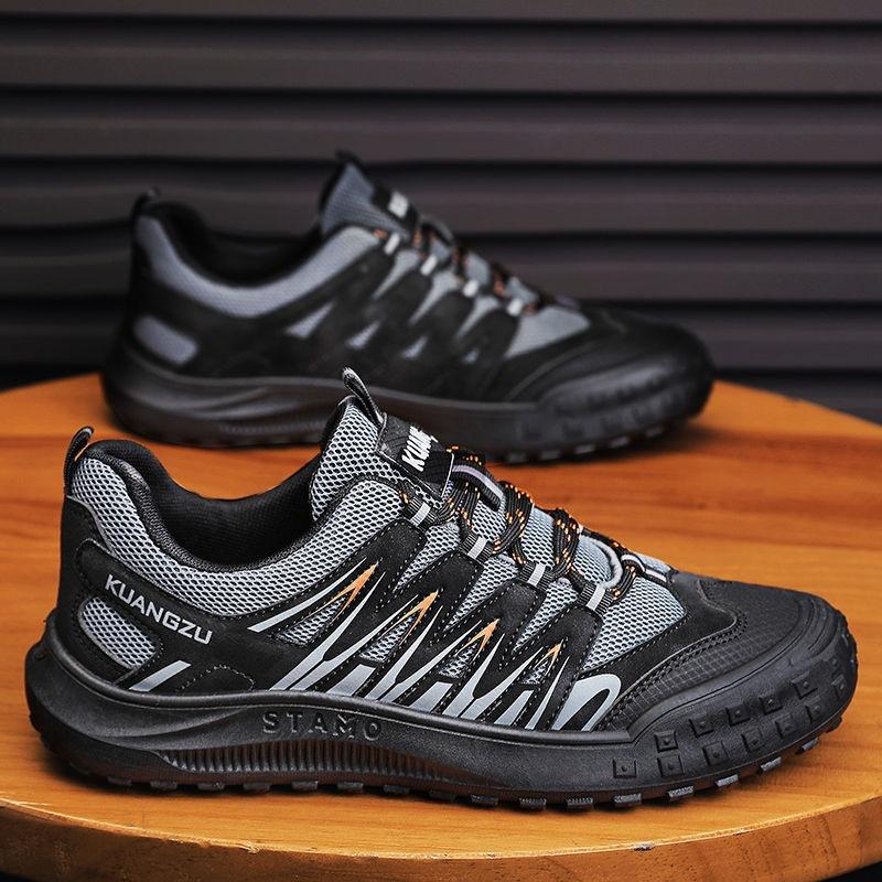 Men's Shoes, Breathable Toe Protection Shoes, Anti Slip and Wear-resistant Sports Shoes, Casual Shoes, Outdoor Shoes