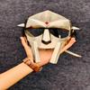 MF Doom Face Mask Gladiator MF Doom Mask Mad-Villain Стальная носимая маска для лица, идеально подходящая для косплея или костюма