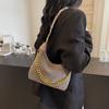 В этом году популярная цепочная маленькая сумка женская 2025 новая мода портативная сумка-пельмень весна и лето универсальная сумка-мессенджер для поездок на работу