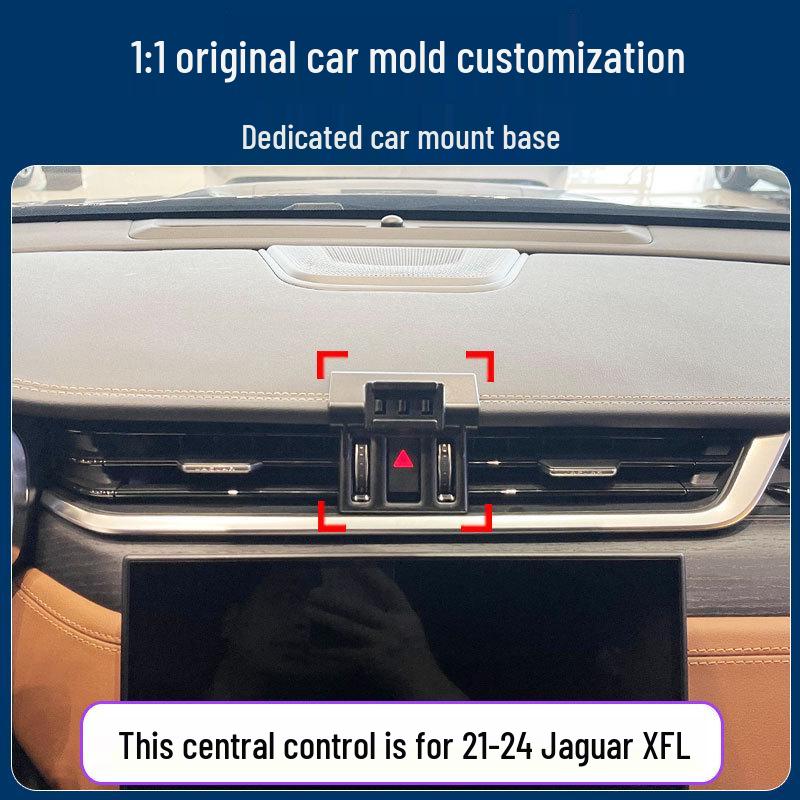 Jaguar XFL 2017-2024 Air Vent Phone Holder with Navigation Mount