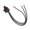 ICP EBP Repair Connector Harness Pigtail 3 Way 5C3Z12224A, 904-222 Replacement for Ford F250 F350 F450 F550 Super Duty 6.0L 7.3L Diesel