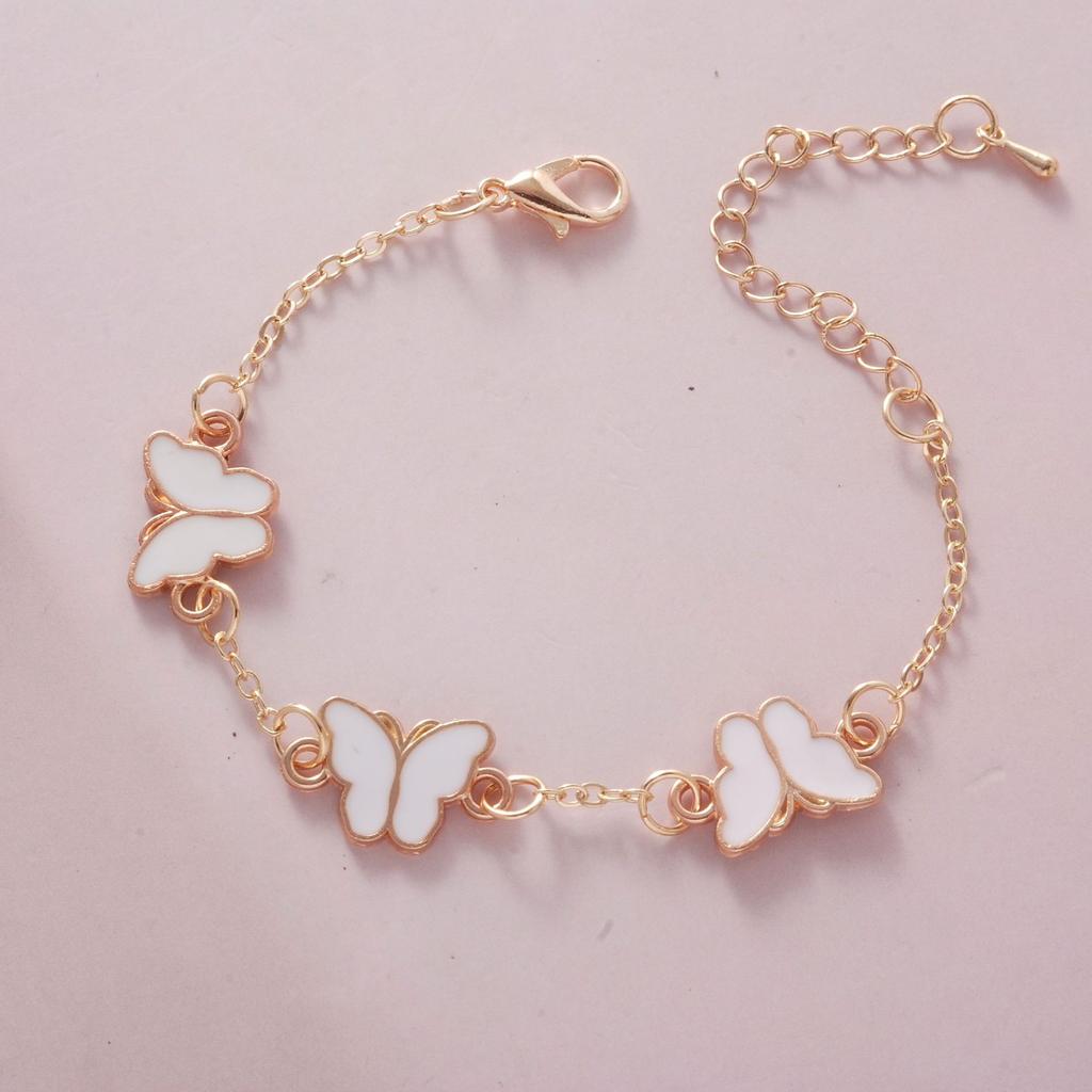 Женский браслет-бабочка из титановой стали