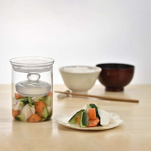 Стакан для солений HARIO Slim, полный объем воды 800 мл, прозрачный TGS-800-T