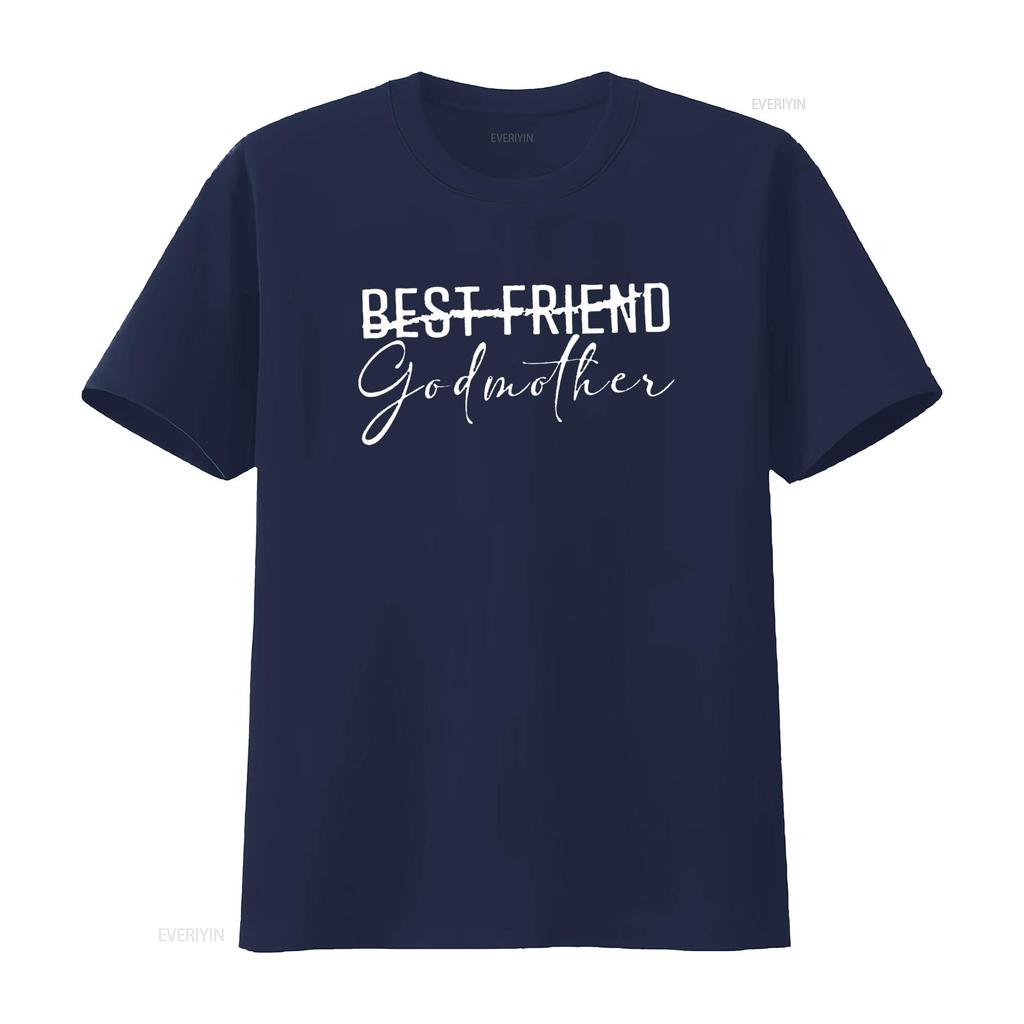 Godmother T Shirt for Women Funny Best Friend to Letter Print Cute Mom Casual  Tops vintage Washed Soft Unisex streetwear