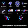 2/4Pcs 7cm Led Car Door Welcome Light Logo Projector Laser For BMW X3 X5 M5 M3 E46 E90 E60 F10 E39 F30 E36 G30 E87 Door Lights EY6