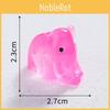 Landscape Creative Micro Noctilucent Rainbow Mammoth Resin Ornaments For Gift