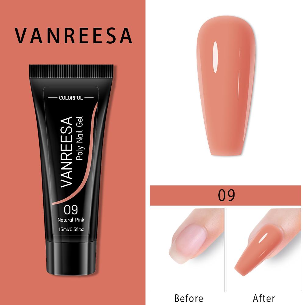 VANREESA 36 цветов поли гель для наращивания ногтей быстро наращивающий гель-лак для маникюра