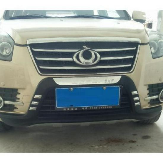 Защитные дуги переднего и заднего бамперов Geely Eagle GX7