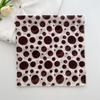 New polka dot cotton and linen small square scarf headscarf spring and autumn women's versatile neck small scarf summer thin scarf