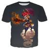 Новая горячая распродажа крутая футболка мужская/женская футболка с принтом Sun Wukong 3D футболки с коротким рукавом в стиле Харадзюку футболка уличная одежда топы