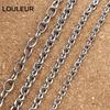 5yards/lot 3 4 5 6 mm Stainless Steel O Link Chain Bulk Women Men's Chain Necklace Bulk Link Chains for Necklace Jewelry Making