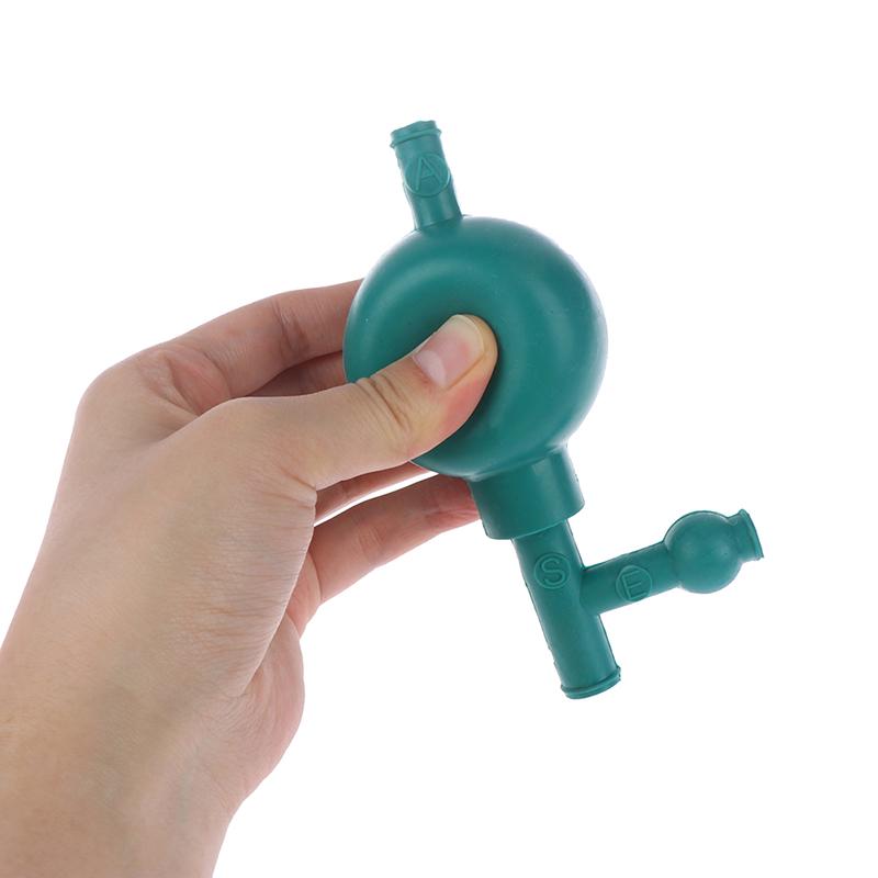 Лабораторная резиновая всасывающая лампа, безопасный количественный наполнитель для пипеток с 3 клапанами