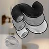 4 Inch Air Ducting Grey Exhaust Pipe Professional Dryer Vent Hose  Kitchen