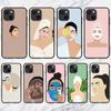 Маска для ухода за кожей лица для девочек Чехол для телефона для iPhone 11 12 Mini 13 14 Pro XS Max X 8 7 6s Plus 5 SE XR Чехол