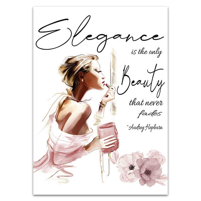 Модные кисти для макияжа и красоты, постер, настенная живопись на холсте, элегантная женская картина с принтами, духи Парижа, картины для современного домашнего декора