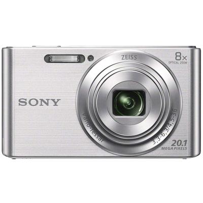 Sony DSCW830 20,1-мегапиксельная цифровая камера с 2,7-дюймовым ЖК-дисплеем (Серебряный)