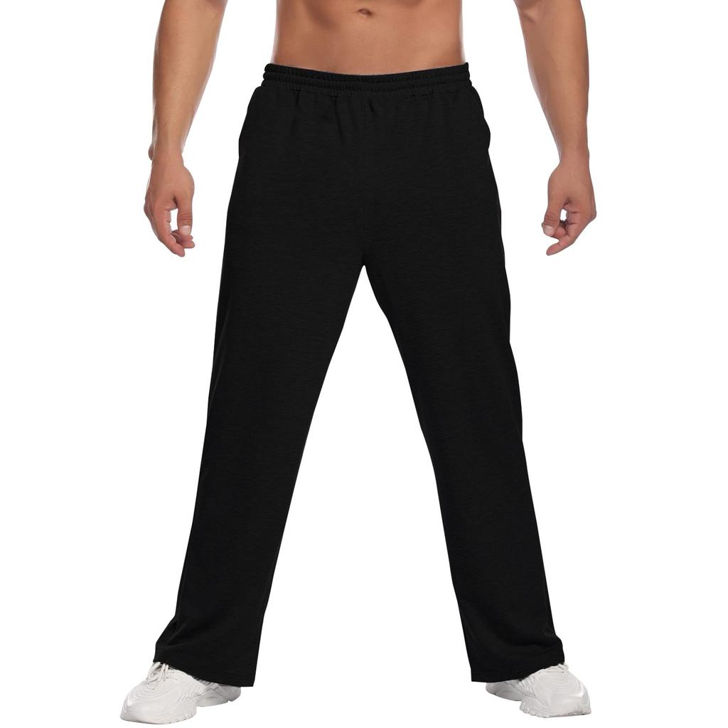 Men's Jogging Bottoms Lightweight Tracksuit Bottoms Long Sweatpants Leisure Sports Trousers With Pockets And Drawstring