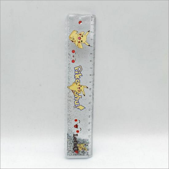Super Mario Glitter Ruler - Cute 20cm Student Stationery