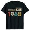 Cassette Vintage 1965 59th 59 Years Old Birthday Party Men T Shirts Limited Edition Retro Graphic Tee  Classic T-shirts
